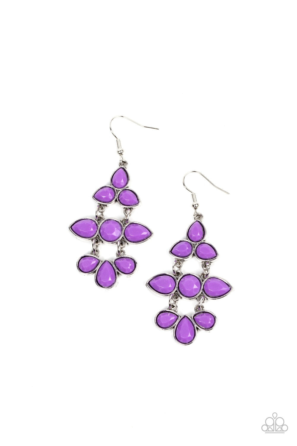 BAY BREEZIN PURPLE-EARRINGS