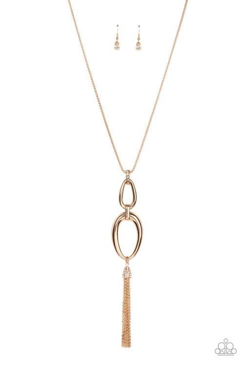 ELEGANTLY ENTRANCING GOLD-NECKLACE