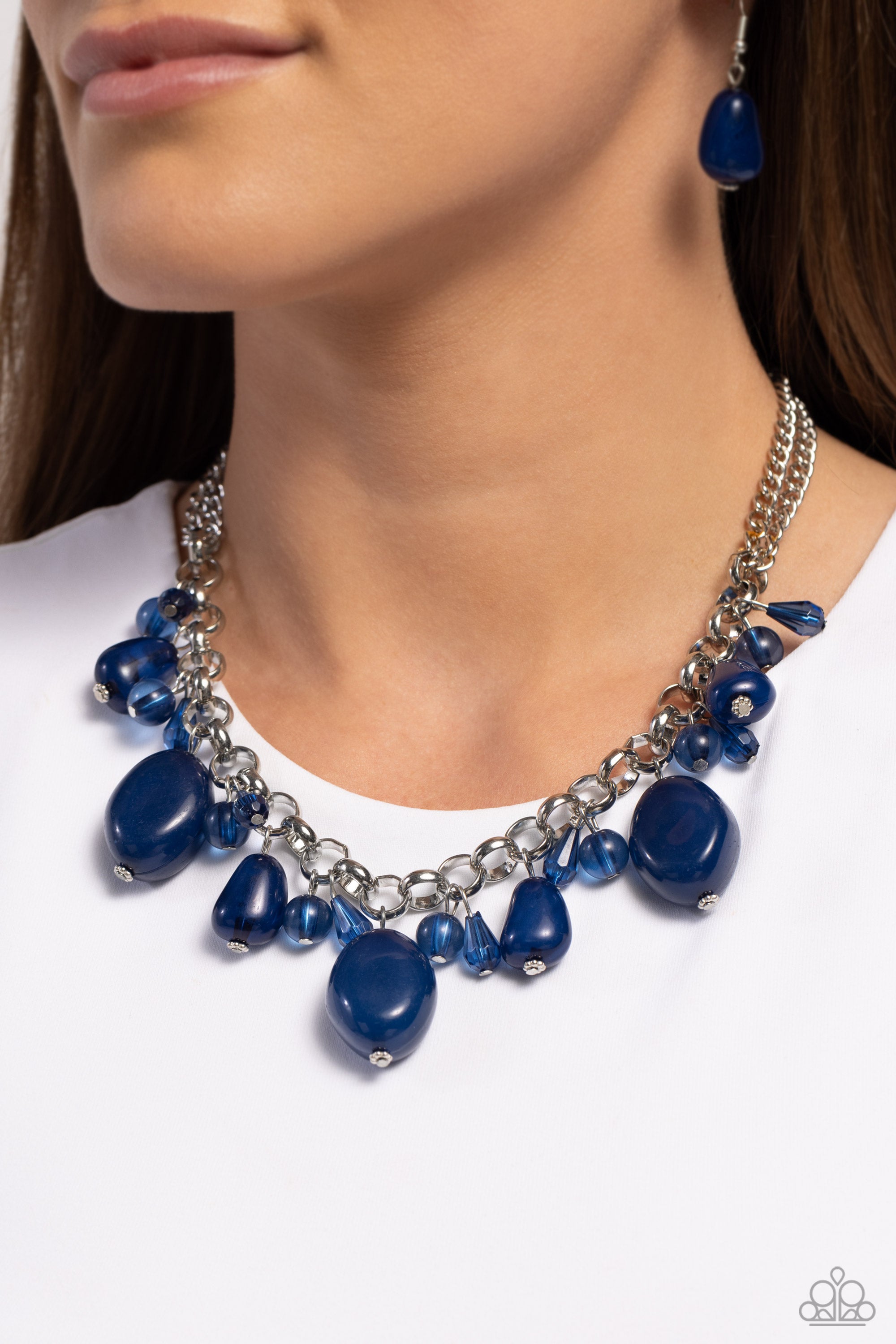 VENETIAN VACATION BLUE-NECKLACE