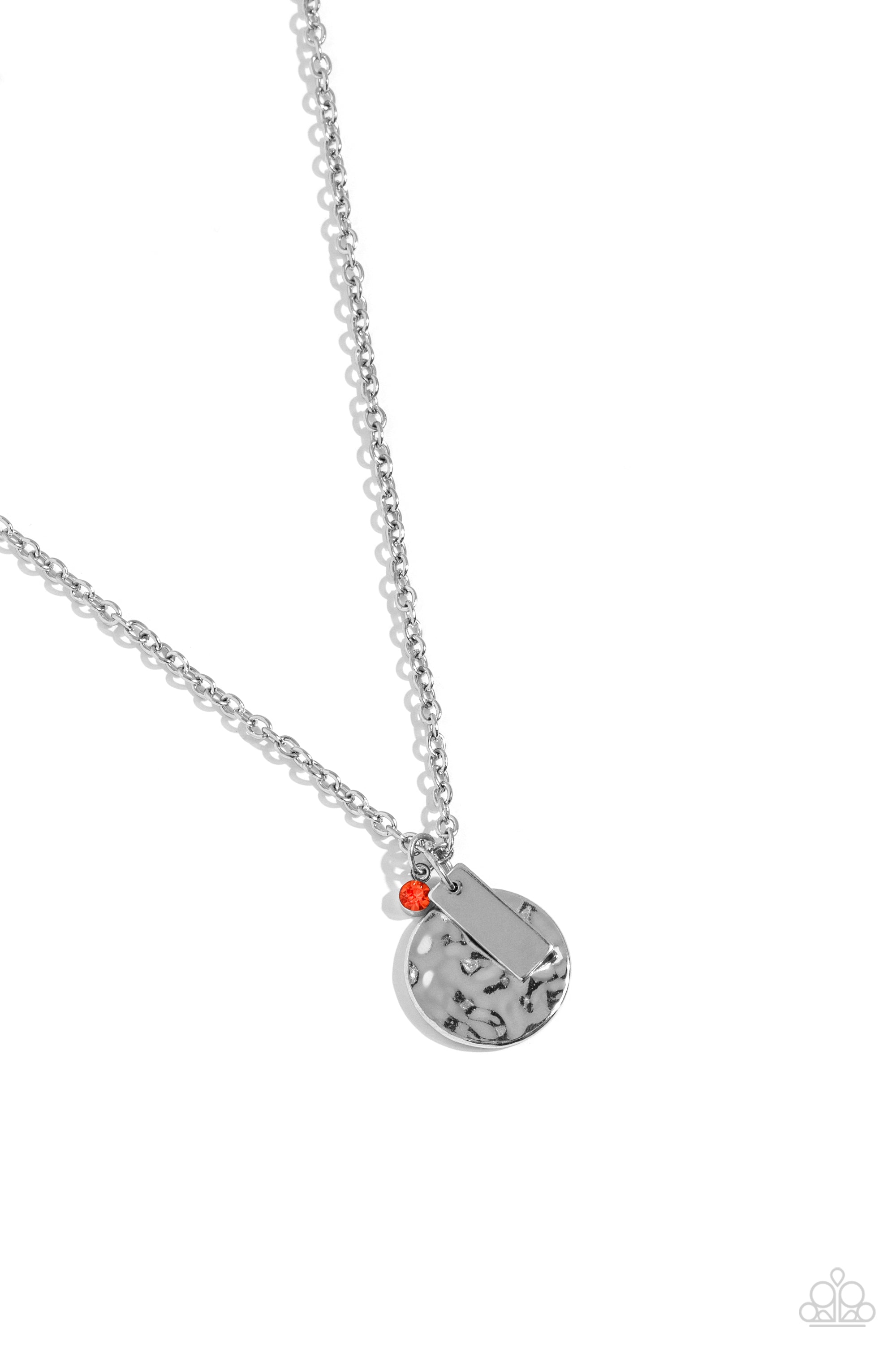 MINIMAL EFFORTLESS ORANGE-NECKLACE