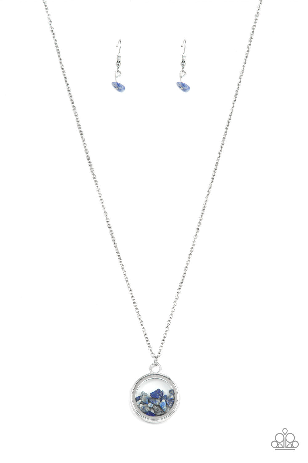 GEMSTONE GURU BLUE-NECKLACE