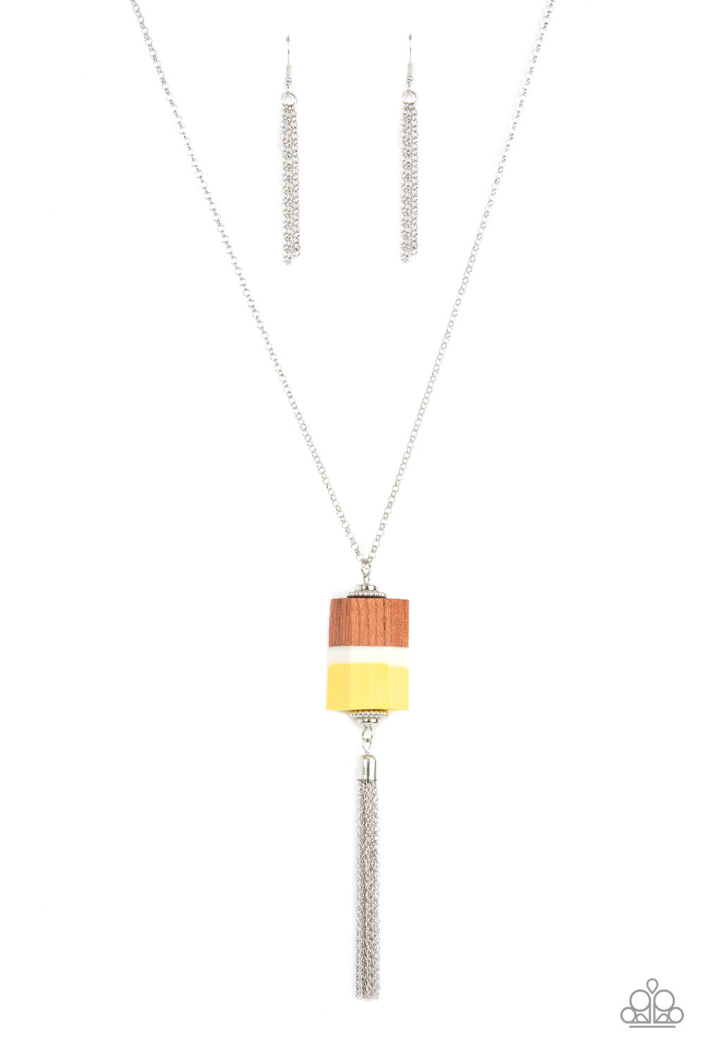 REEL IT IN YELLOW-NECKLACE