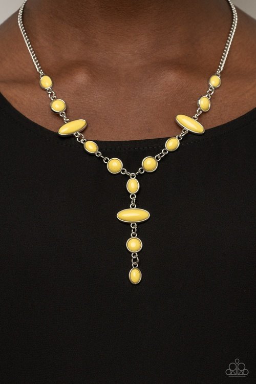 AUTHENTICALLY ADVENTUROUS YELLOW-NECKLACE