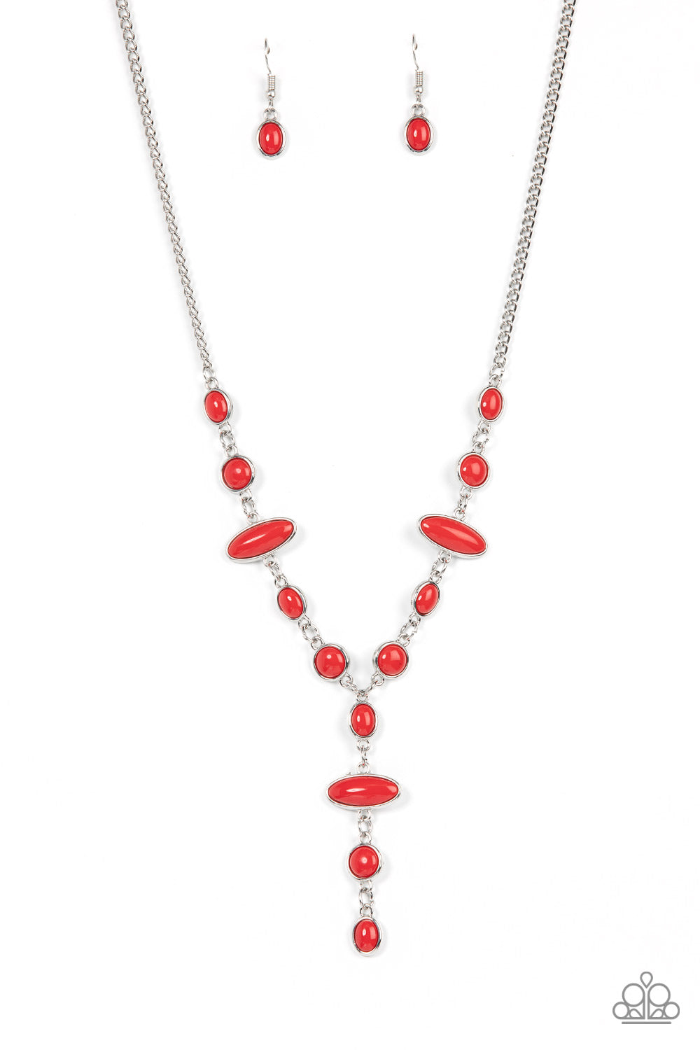 AUTHENTICALLY ADVENTUROUS RED-NECKLACE