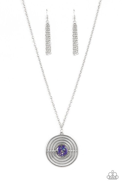 TARGETED TRANQUILITY PURPLE-NECKLACE