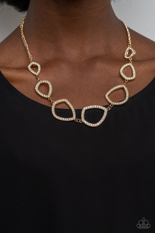 THE REAL DEAL GOLD-NECKLACE