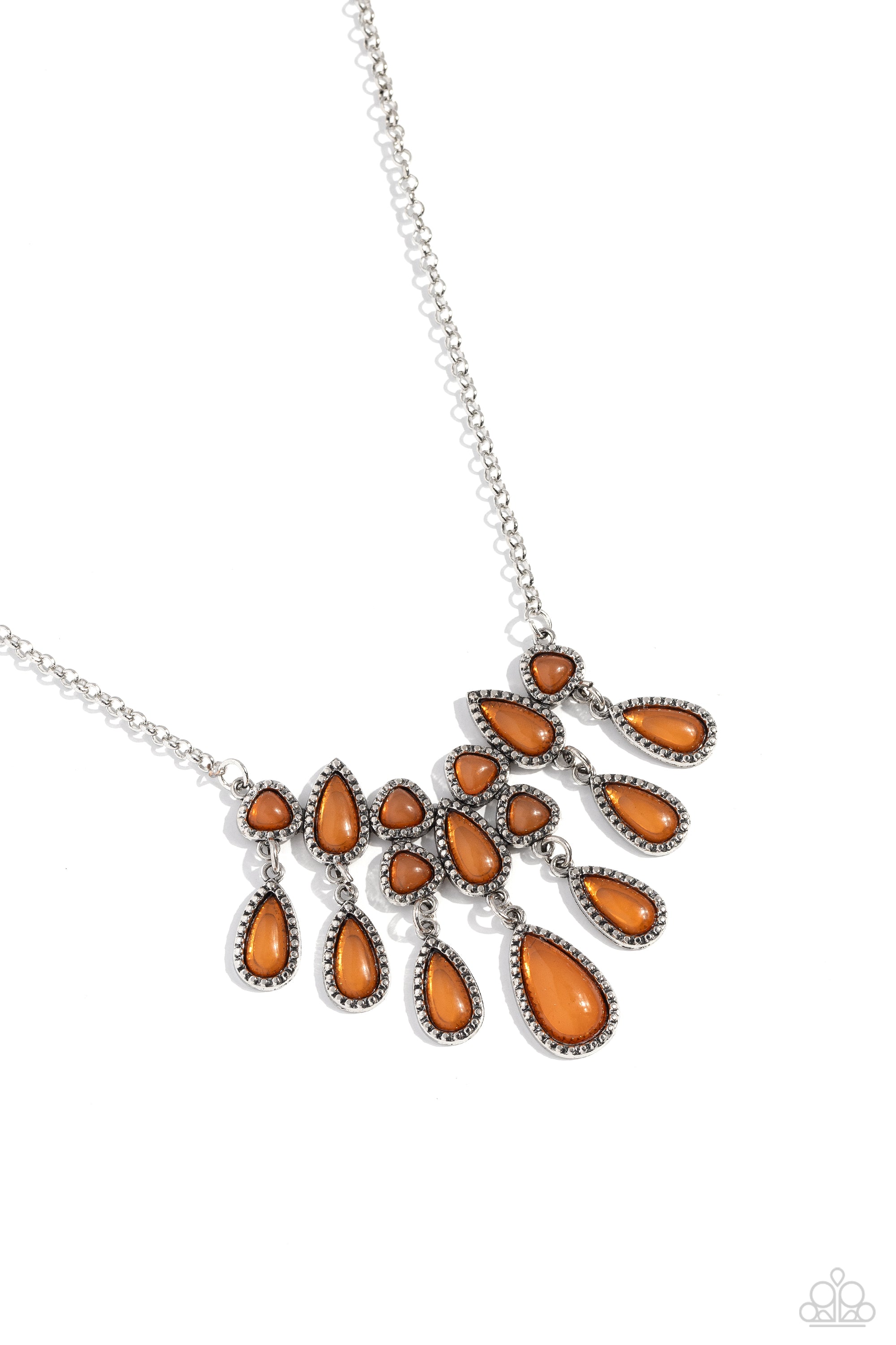 EXCEPTIONALLY ETHEREAL ORANGE-NECKLACE