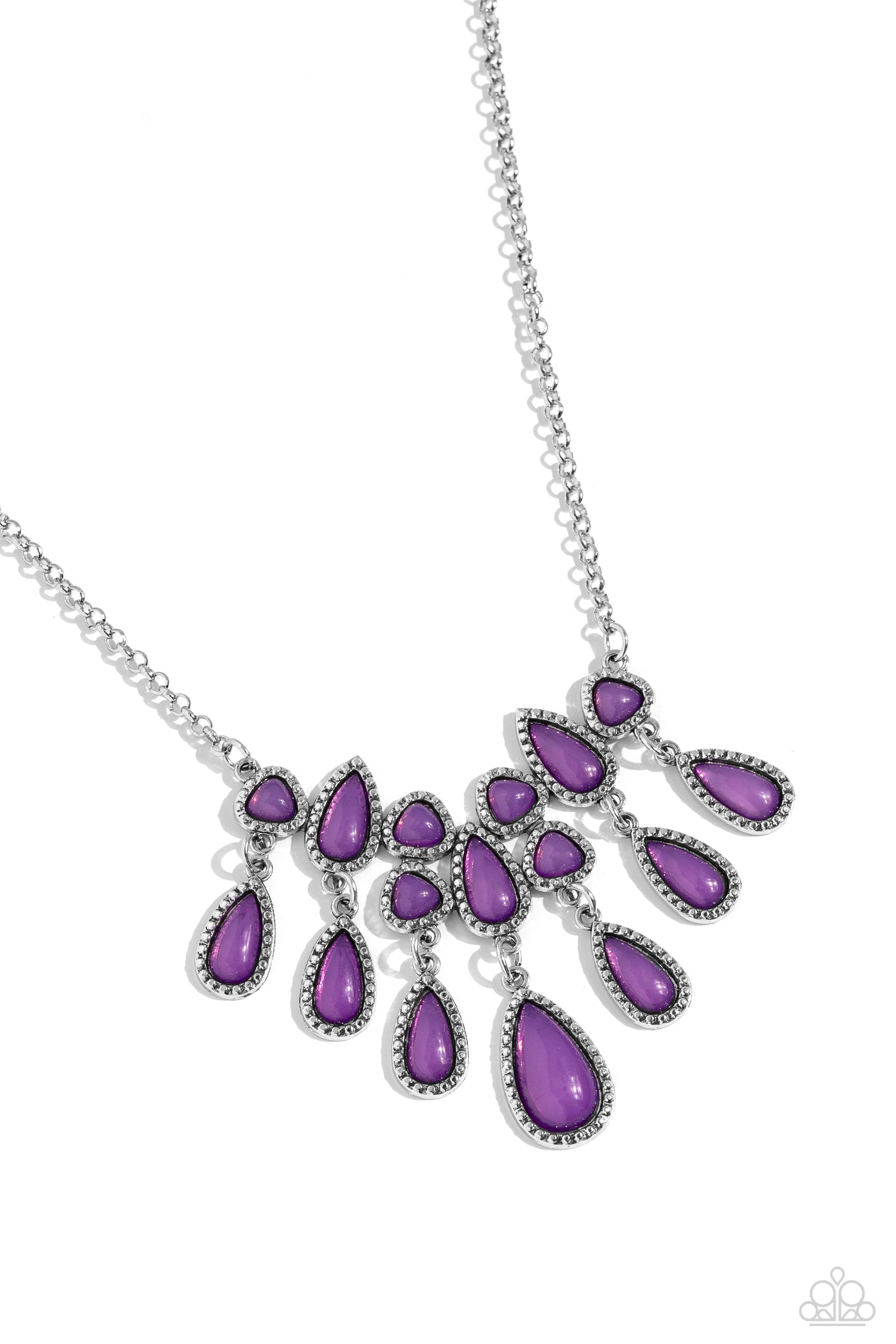 EXCEPTIONALLY ETHEREAL PURPLE-NECKLACE