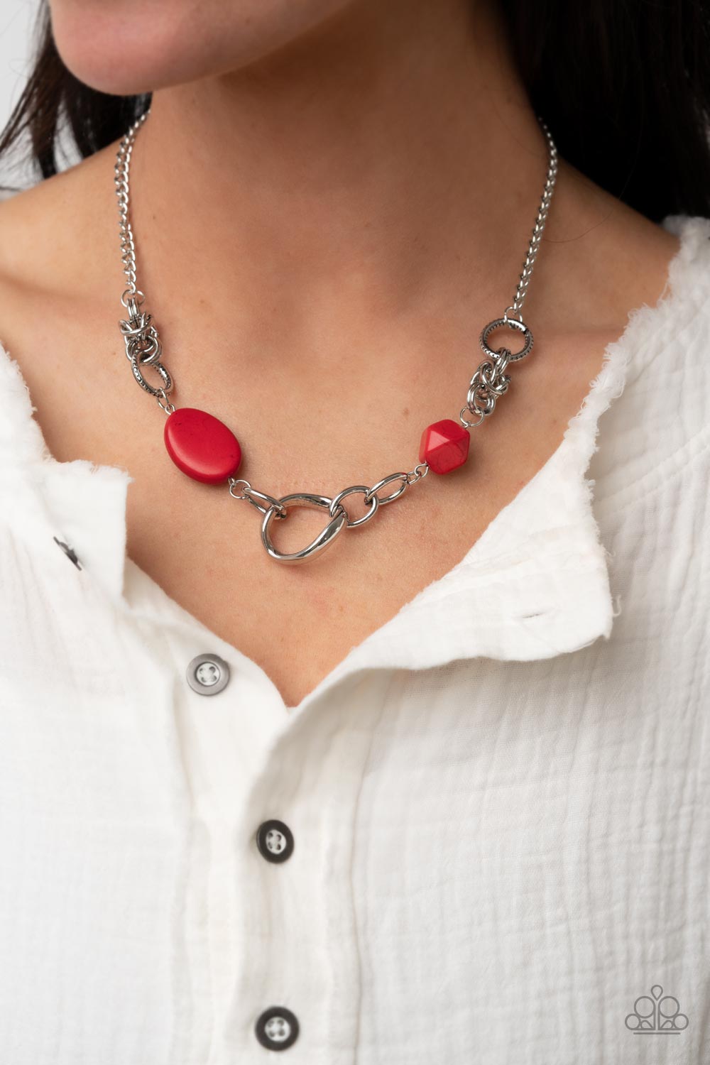 SONORAN SOLO RED-NECKLACE