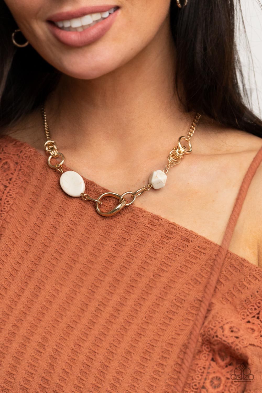 SONORAN SOLO WHITE-NECKLACE