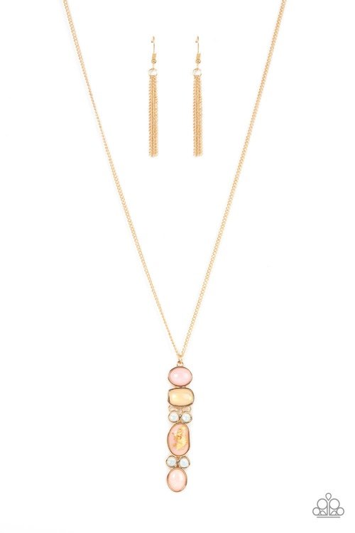 TOTEM TREASURE PINK-NECKLACE