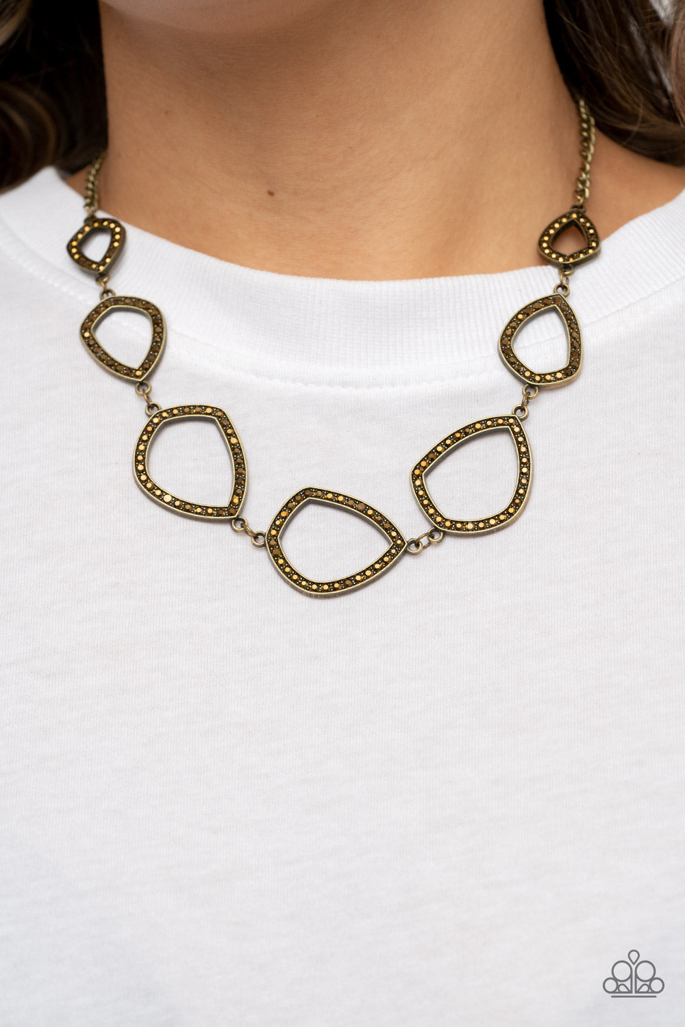 THE REAL DEAL BRASS-NECKLACE