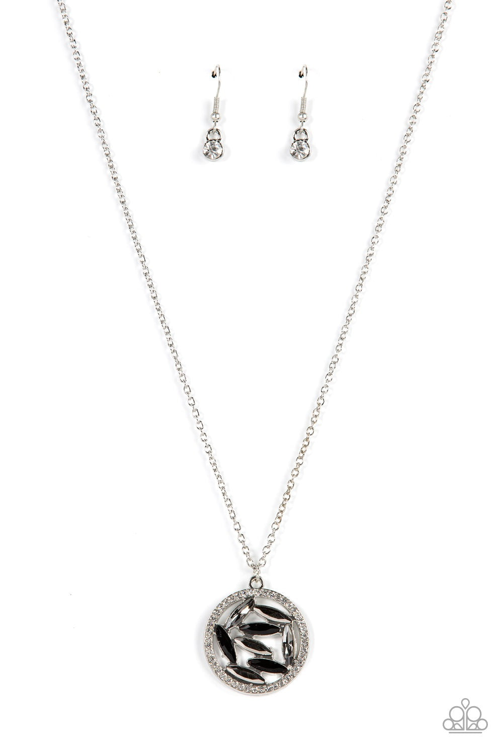 HEAD-SPINNING SPARKLE BLACK-NECKLACE