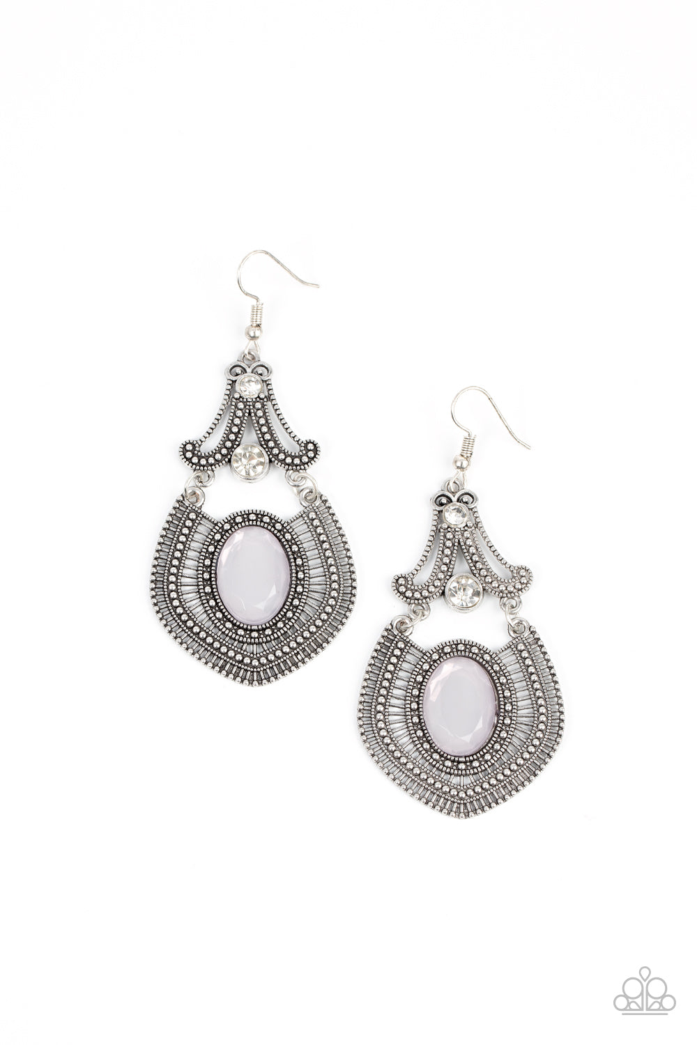 PANAMA PALACE SILVER-EARRINGS