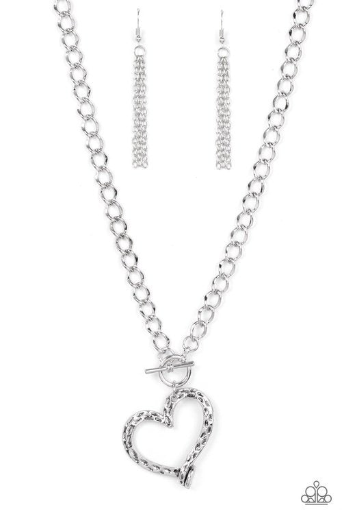 REIMAGINED ROMANCE SILVER-NECKLACE