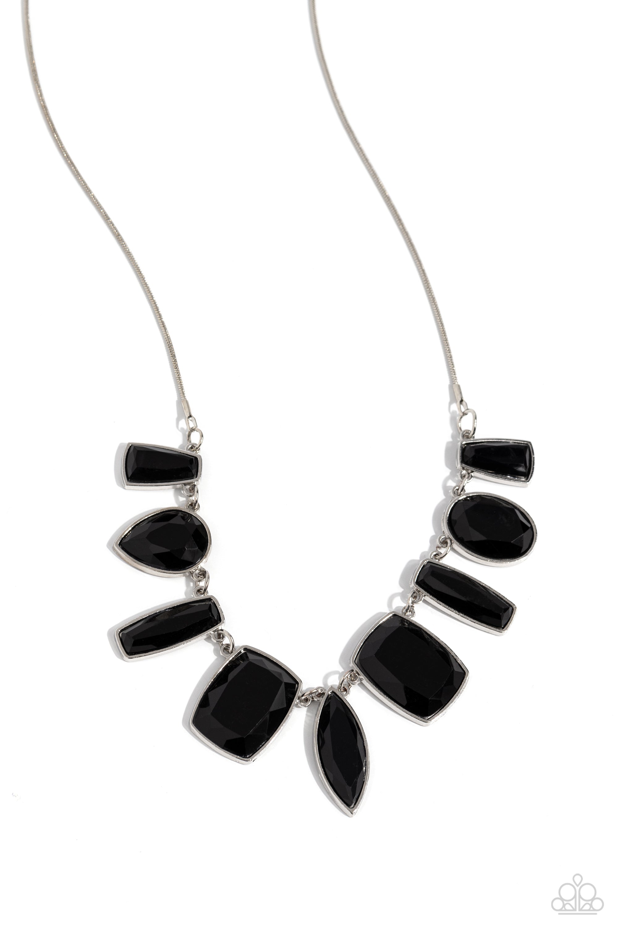 LUSCIOUS LUXE BLACK-NECKLACE