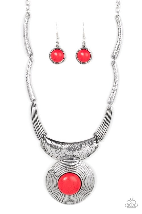 EMPRESSIVE RESUME RED-NECKLACE