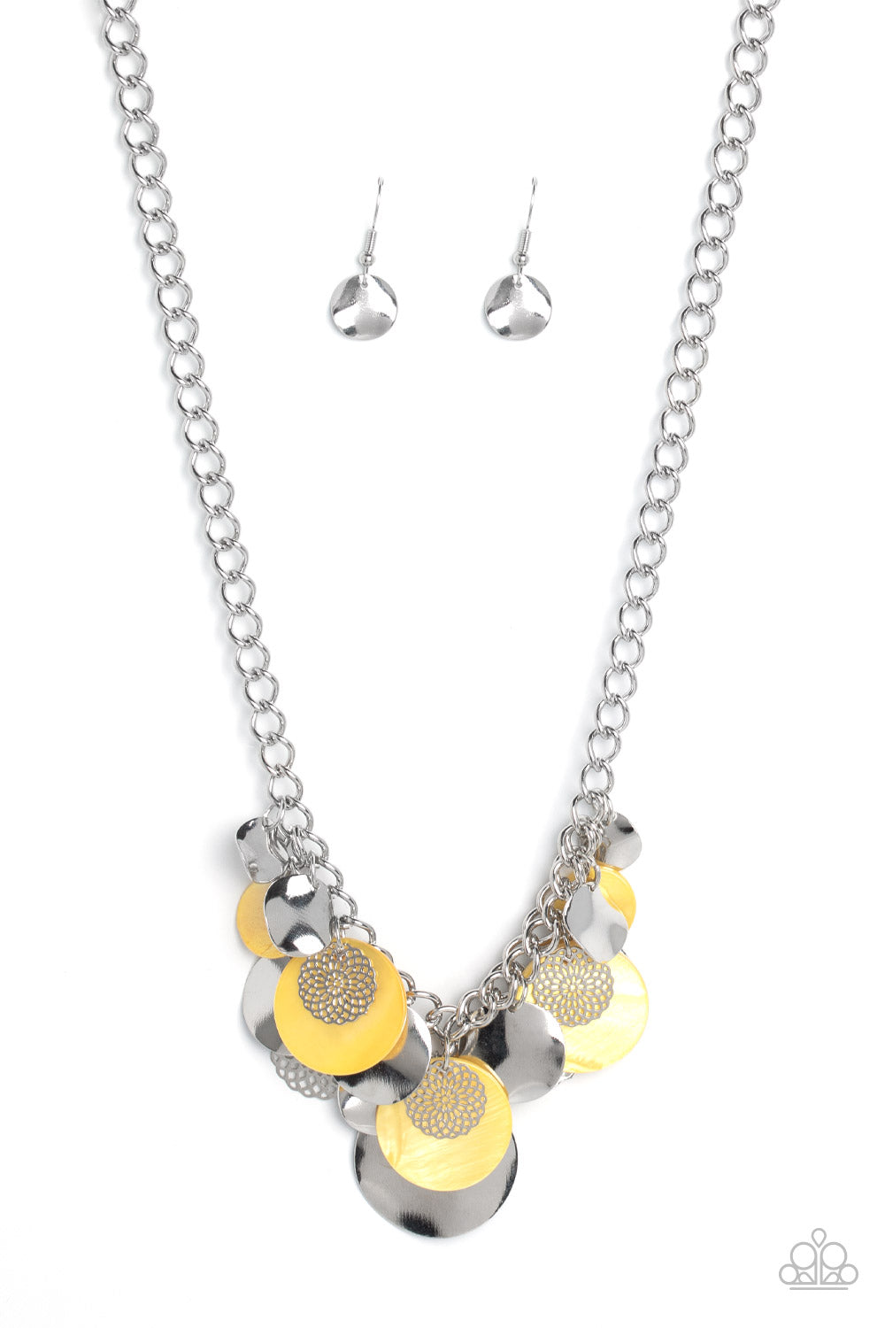 OCEANIC OPERA YELLOW-NECKLACE