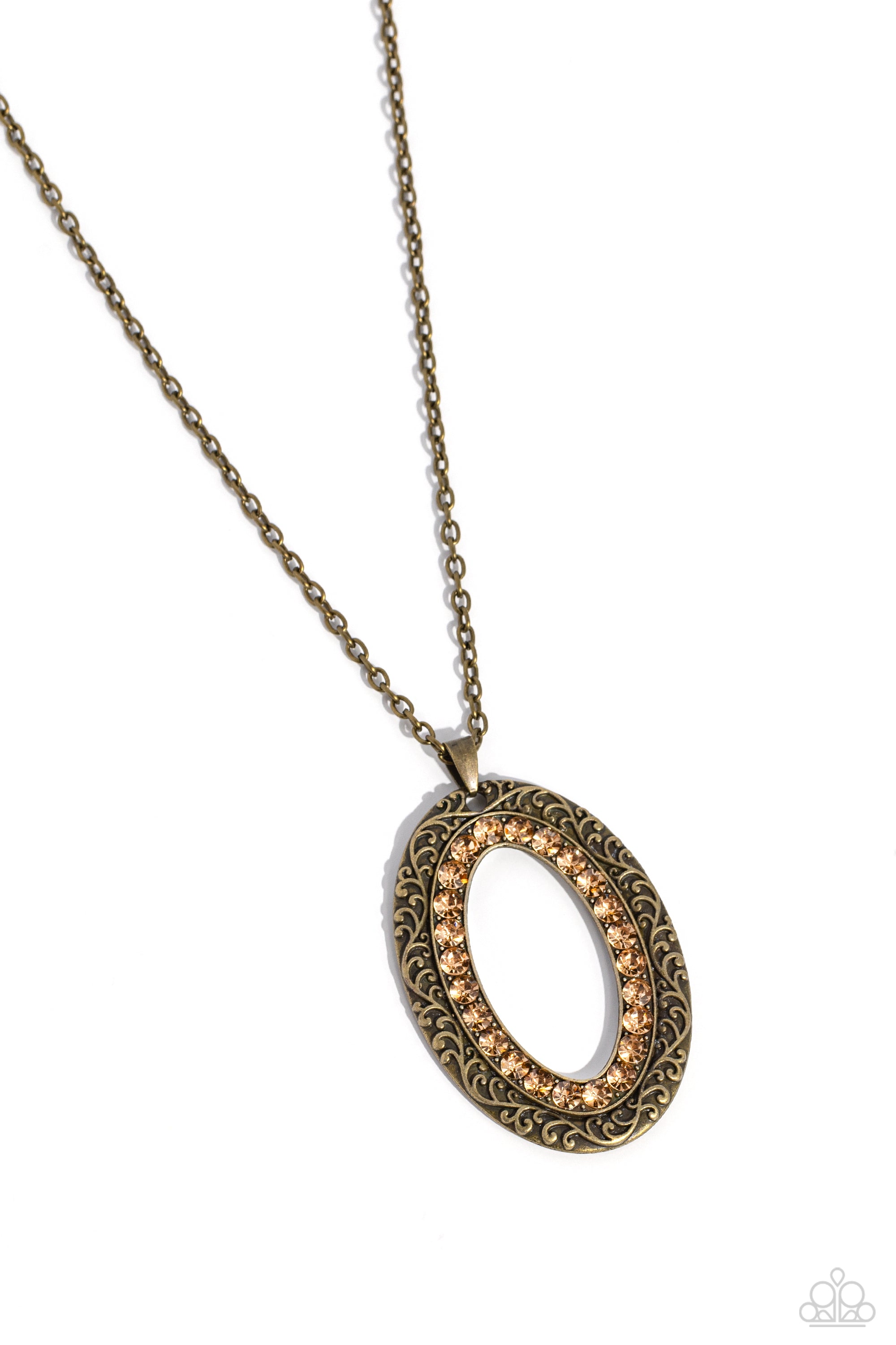 VILLA VIXEN BRASS-NECKLACE