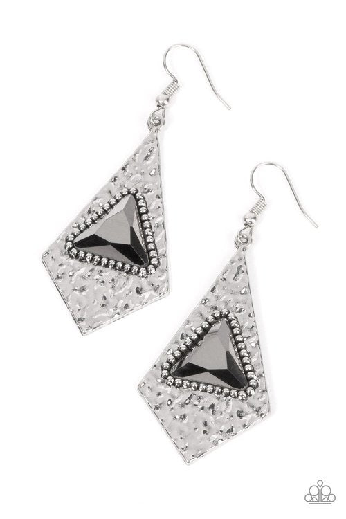 COSMIC DESTINATION SILVER-EARRINGS