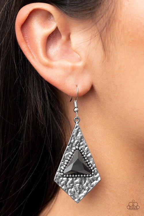 COSMIC DESTINATION SILVER-EARRINGS