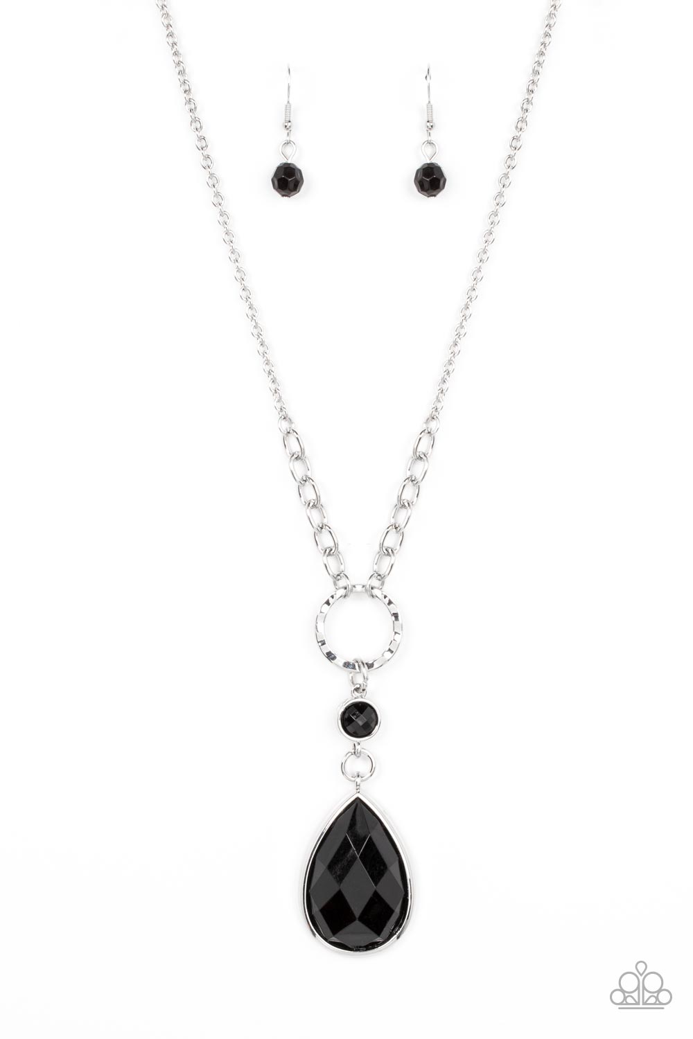 VALLEY GIRL GLAMOUR BLACK-NECKLACE