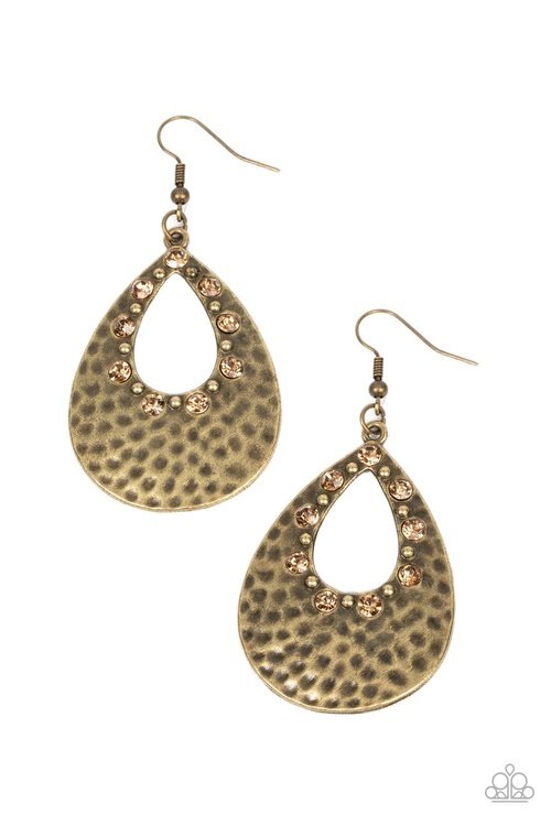 TERRAFORM TWINKLE BROWN-EARRINGS