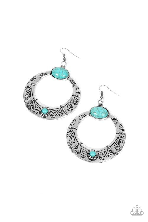 GARDEN GLYPHS BLUE-EARRINGS