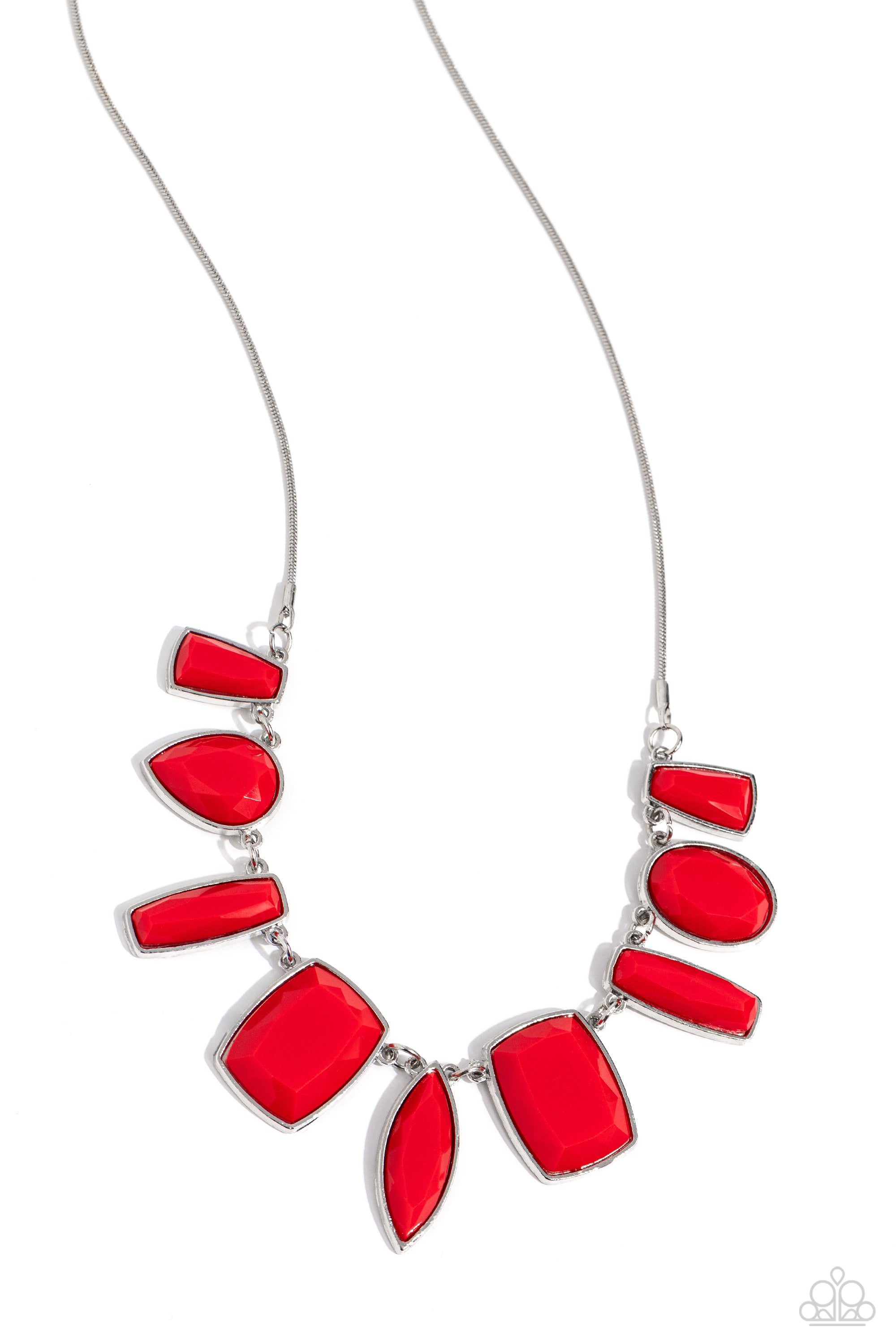 LUSCIOUS LUXE RED-NECKLACE