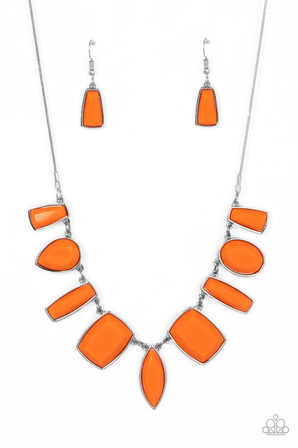 LUSCIOUS LUXE ORANGE-NECKLACE