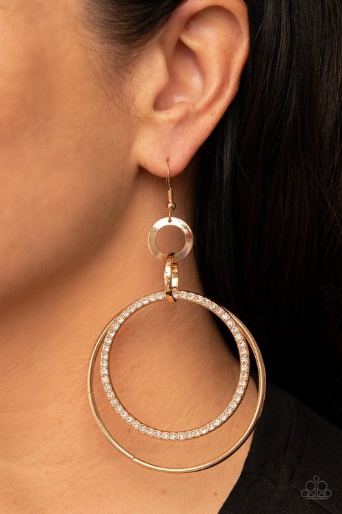 HAUTE HYSTERIA GOLD-EARRINGS