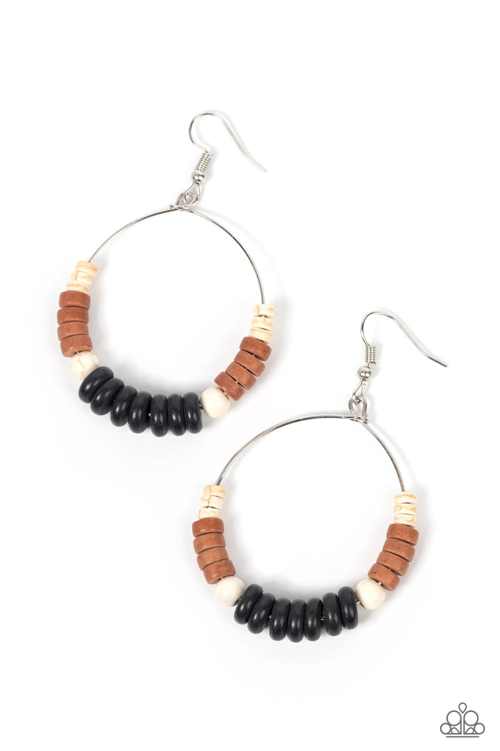 EARTHY ESTEEM BLACK-EARRINGS