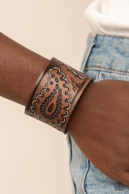 PAISLEY PIONEER BLUE-BRACELET