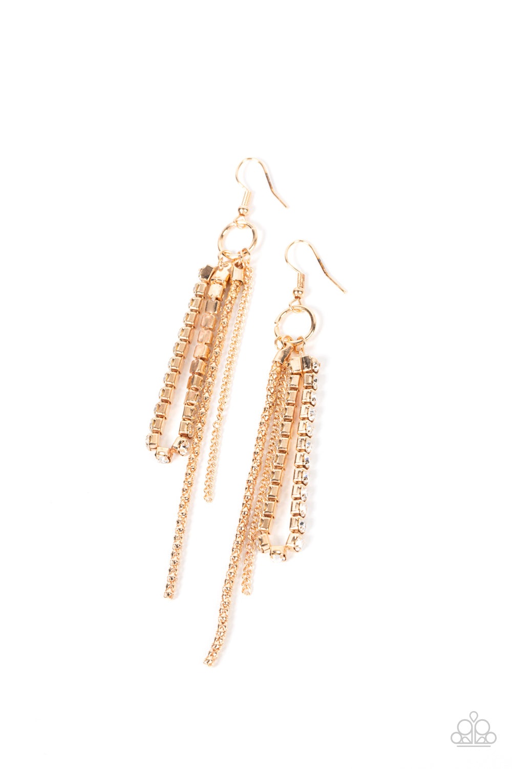 SWING DANCE DAZZLE GOLD-EARRINGS