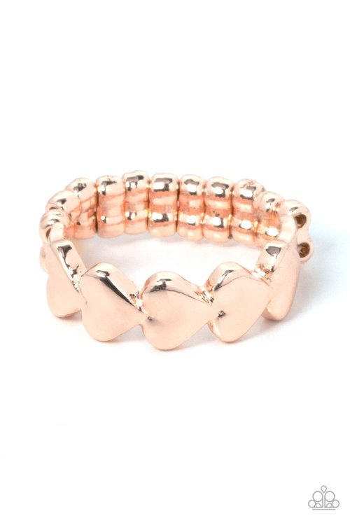 RHYTHM OF LOVE ROSEGOLD-RING