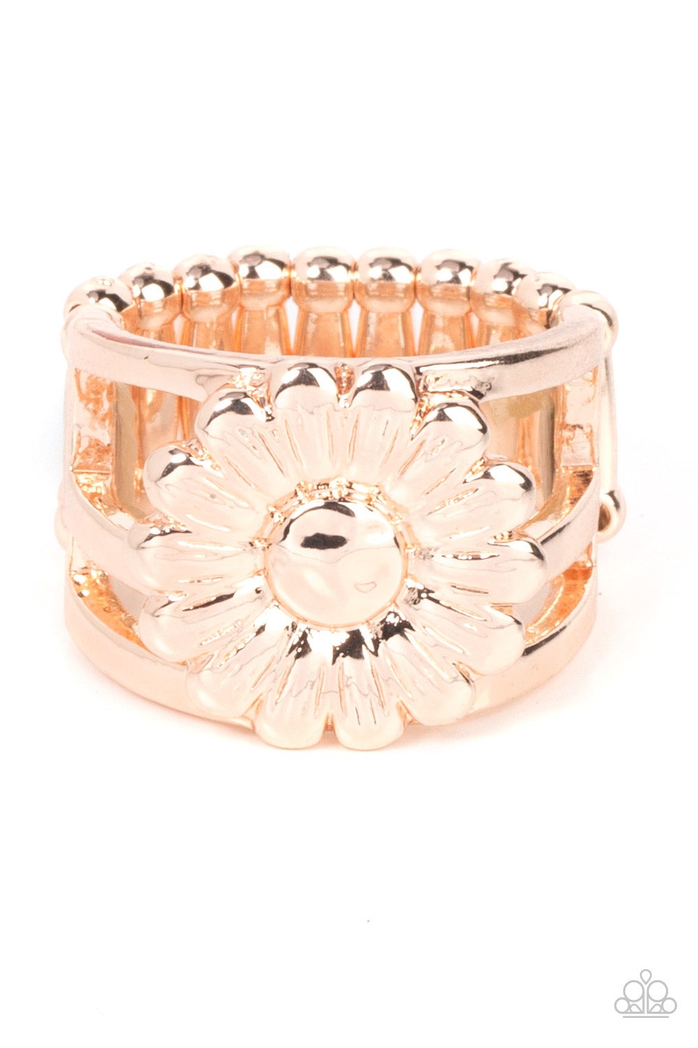 ROADSIDE DAISIES ROSEGOLD-RING