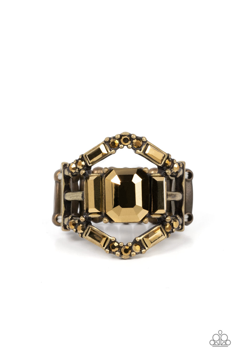 JAZZY JEWELS BRASS-RING