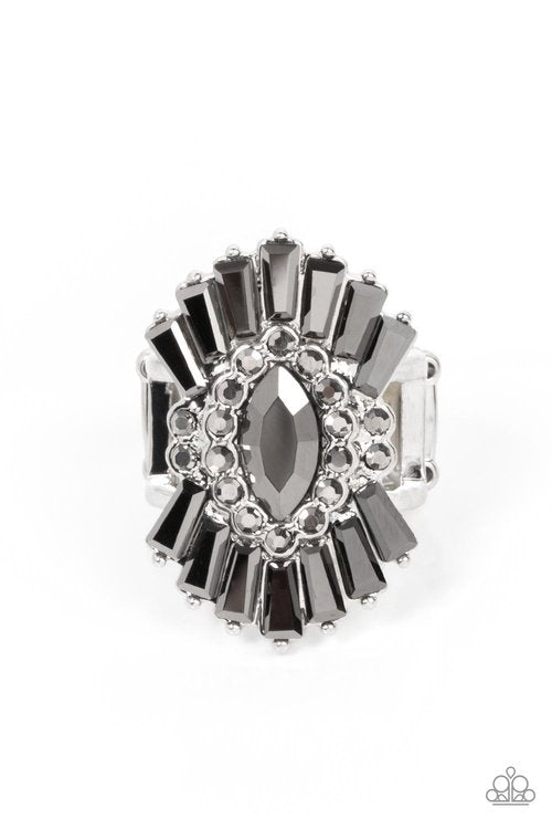 DARINGLY DECO SILVER-RING