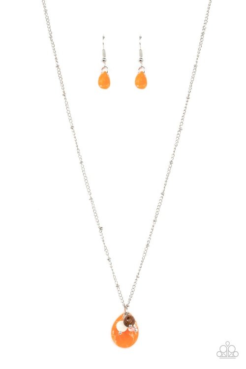 CHEROKEE CANYON ORANGE-NECKLACE