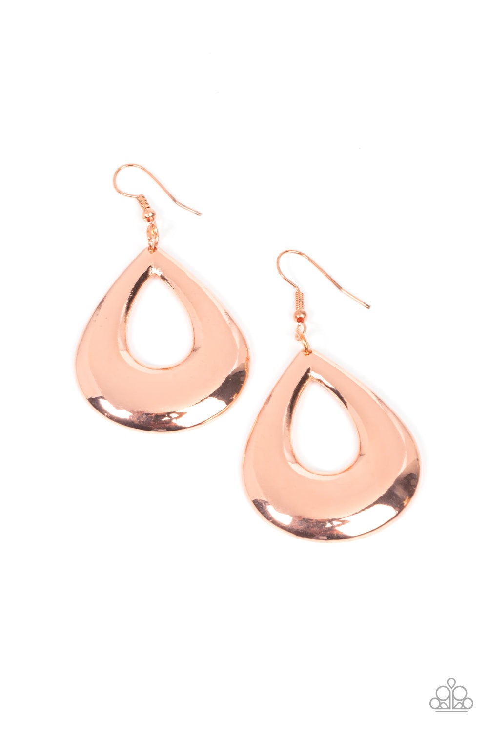 LAID-BACK LEISURE COPPER-EARRINGS