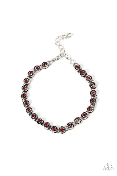 CHARM SCHOOL SHIMMER RED-BRACELET