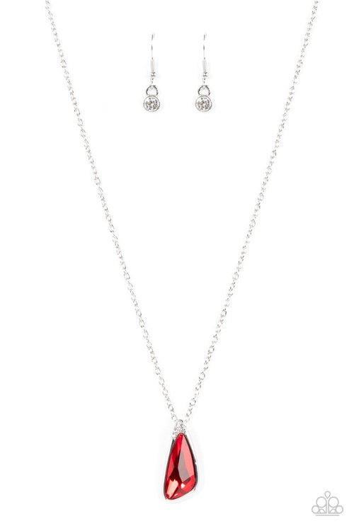 ENVIOUS EXTRAVAGANCE RED-NECKLACE