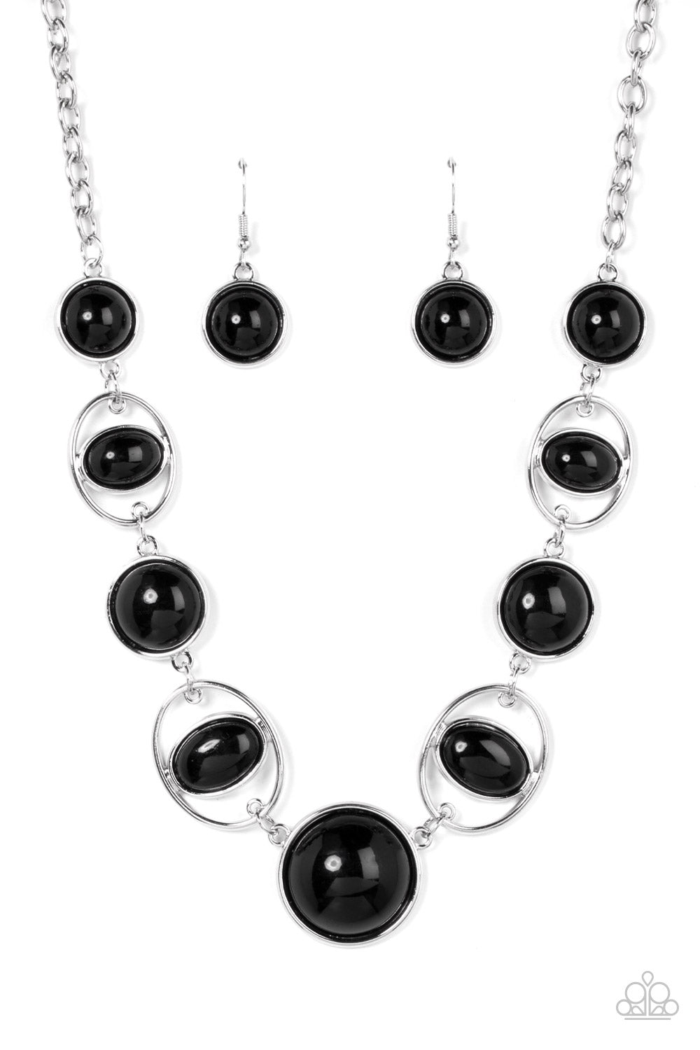 EYE OF THE BEAD HOLDER BLACK-NECKLACE