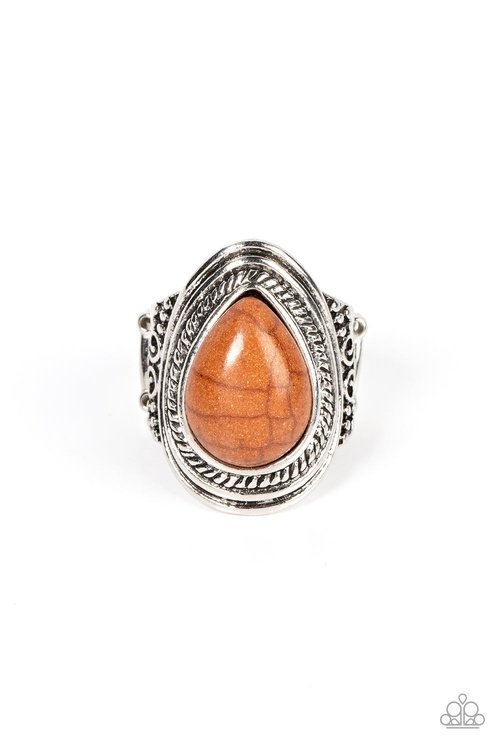 SAGUARO SCENE BROWN-RING