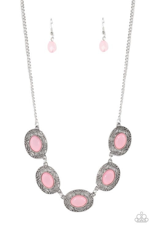 SUNSHINY SHIMMER PINK-NECKLACE