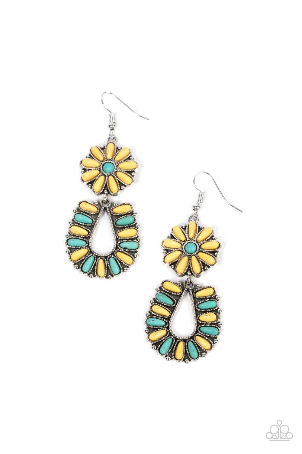 BADLANDS EDEN YELLOW-EARRINGS