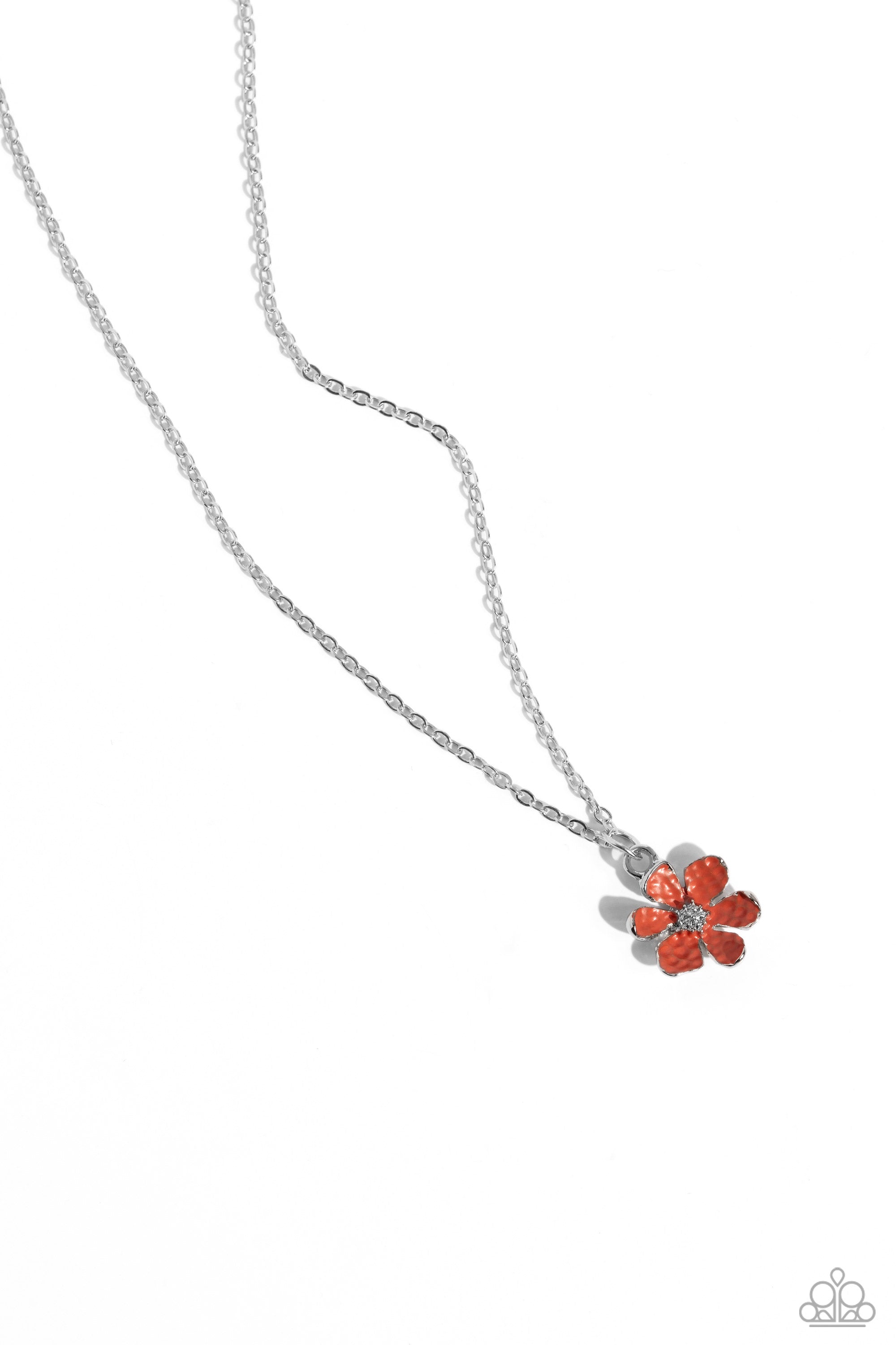 COTTAGE RETREAT ORANGE-NECKLACE