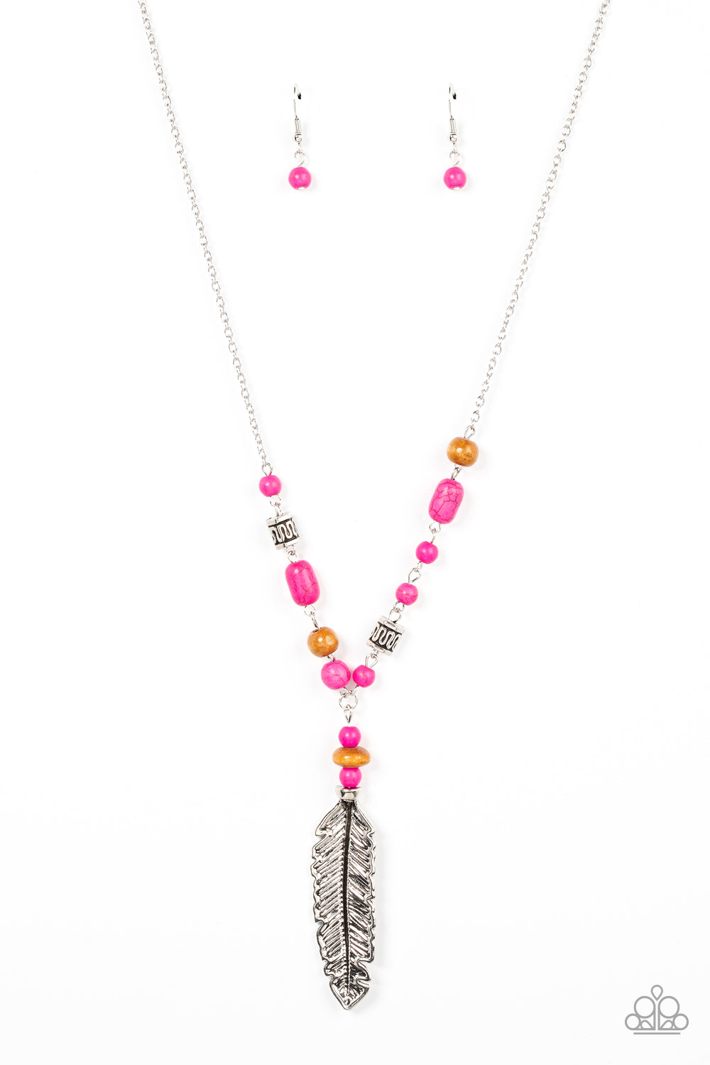 WATCH ME FLY PINK-NECKLACE