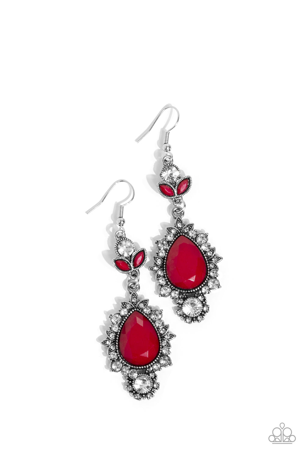 SELFIE ESTEEM RED-EARRINGS