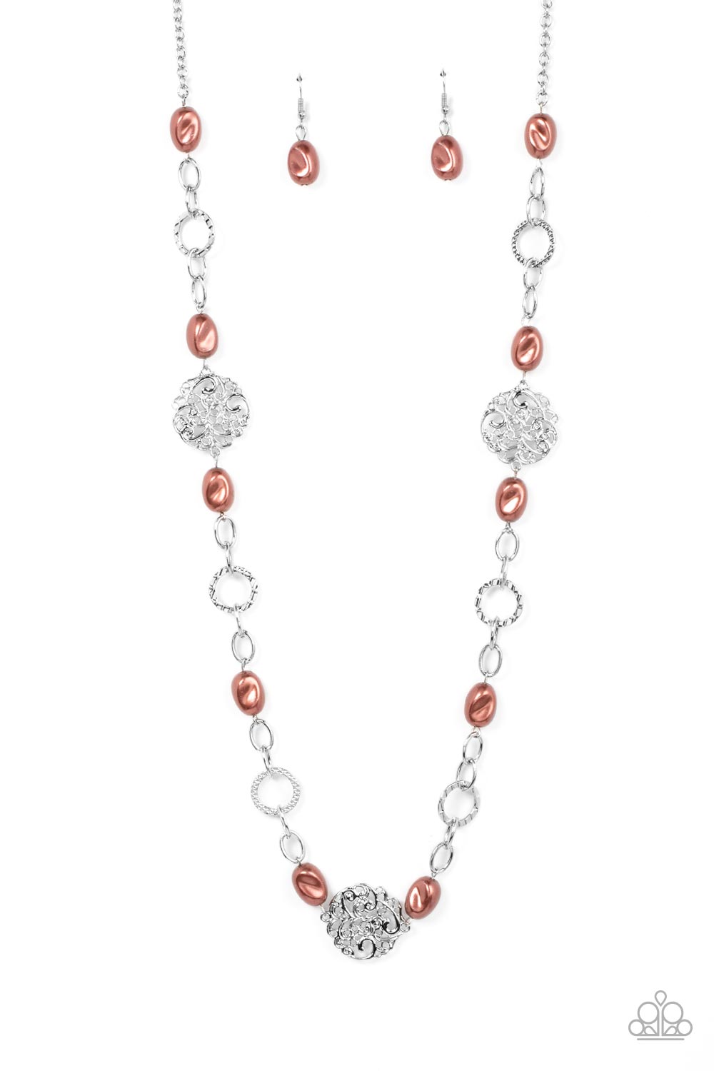 SOCIAL SOIREE BROWN-NECKLACE